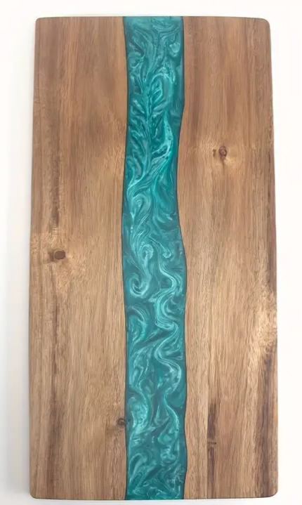 Epoxy River Serving Tray Cutting Board